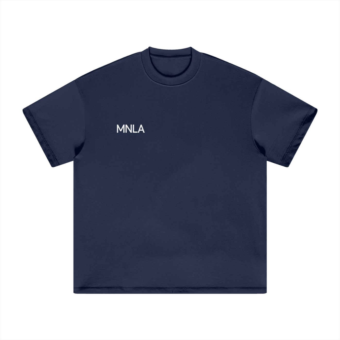 Core Tee Navy — Heavyweight Cotton
