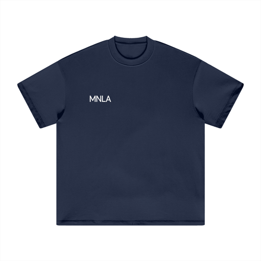 Core Tee Navy — Heavyweight Cotton