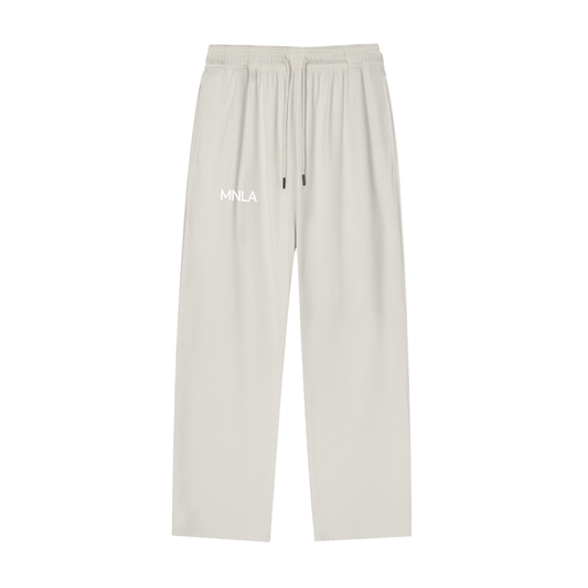 Performance Comfort Joggers — Mesh-Lined Off White
