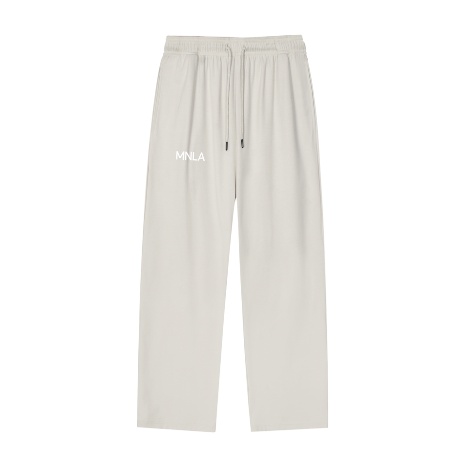 Performance Comfort Joggers — Mesh-Lined Off White