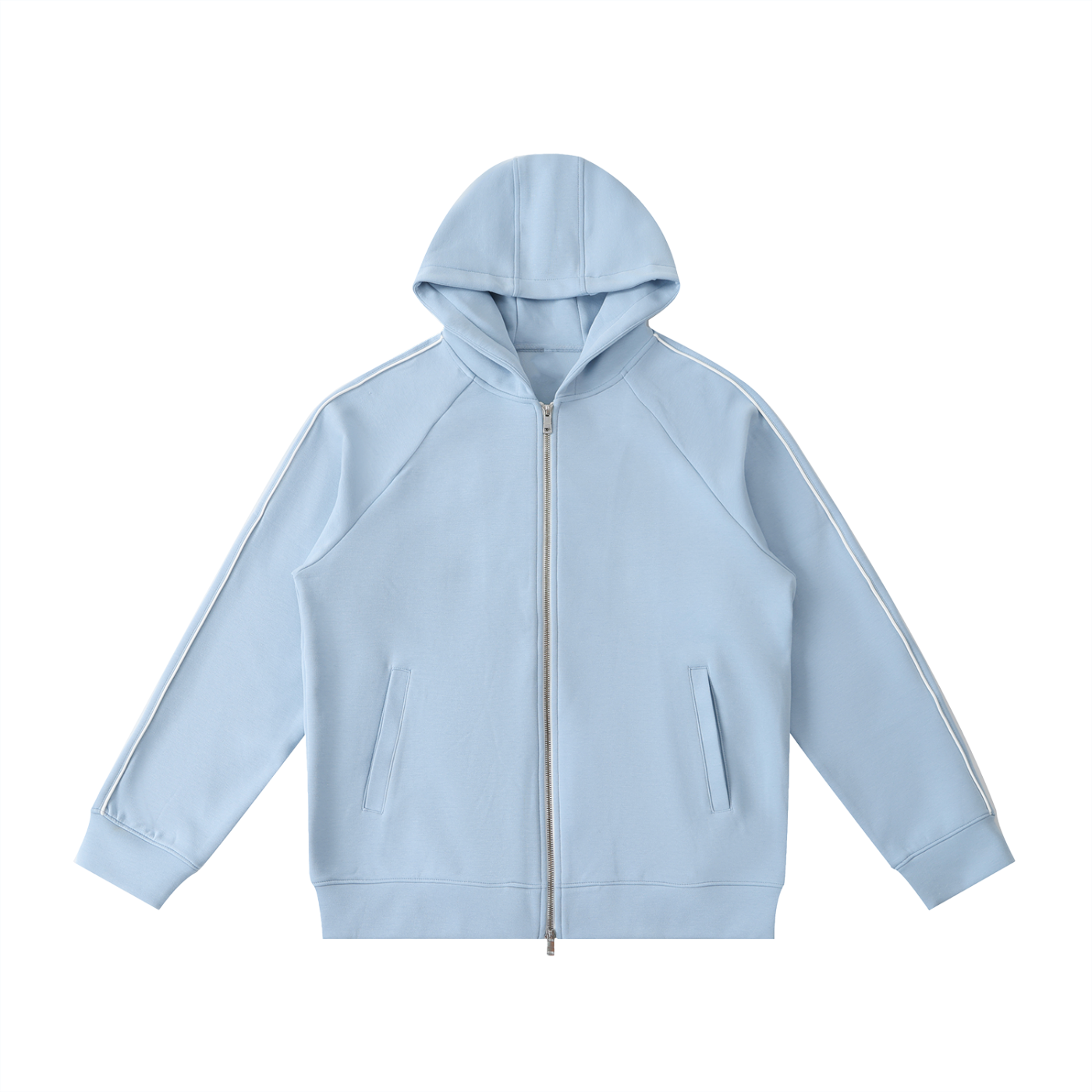 The Raglan Zip Hoodie