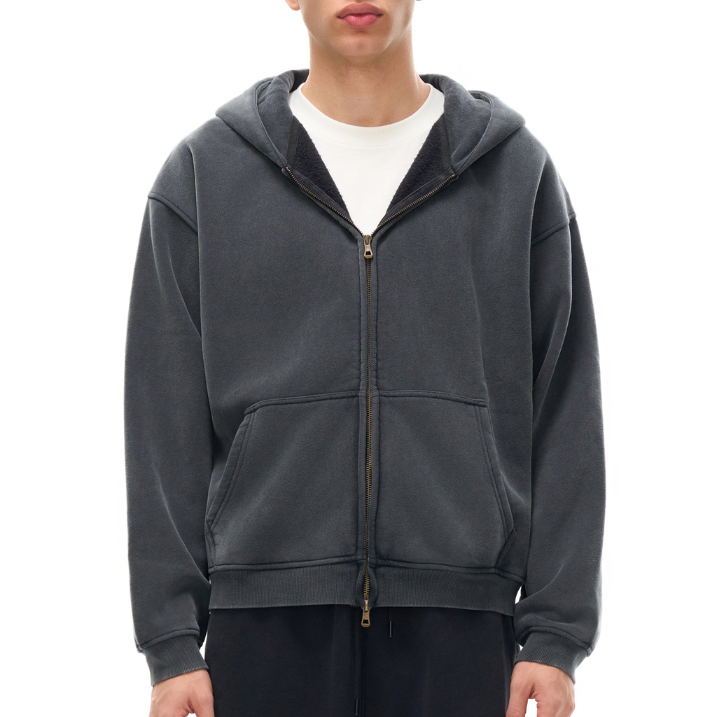 The Essential Boxy Zip Hoodie