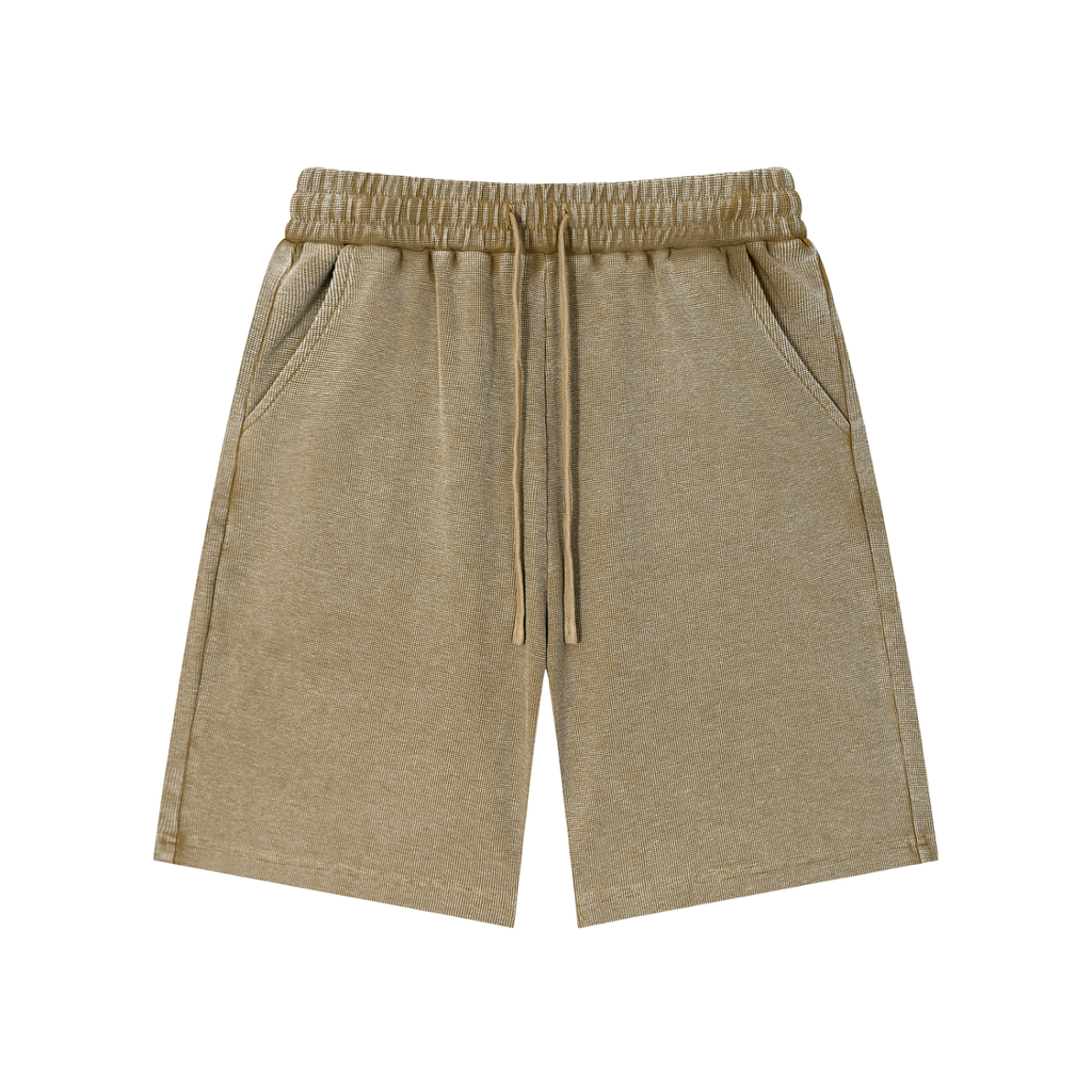 The Waffle Washed Knit Shorts