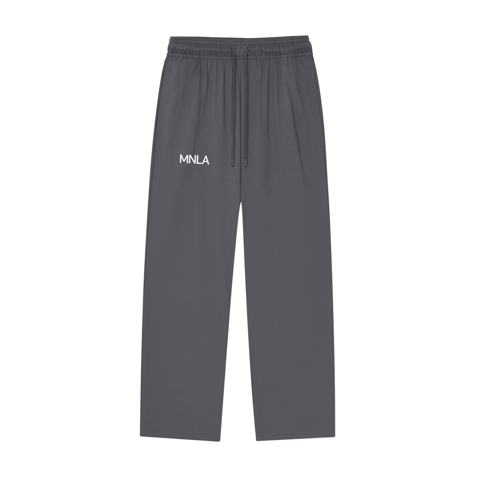Performance Comfort Joggers — Mesh-Lined Dark Grey