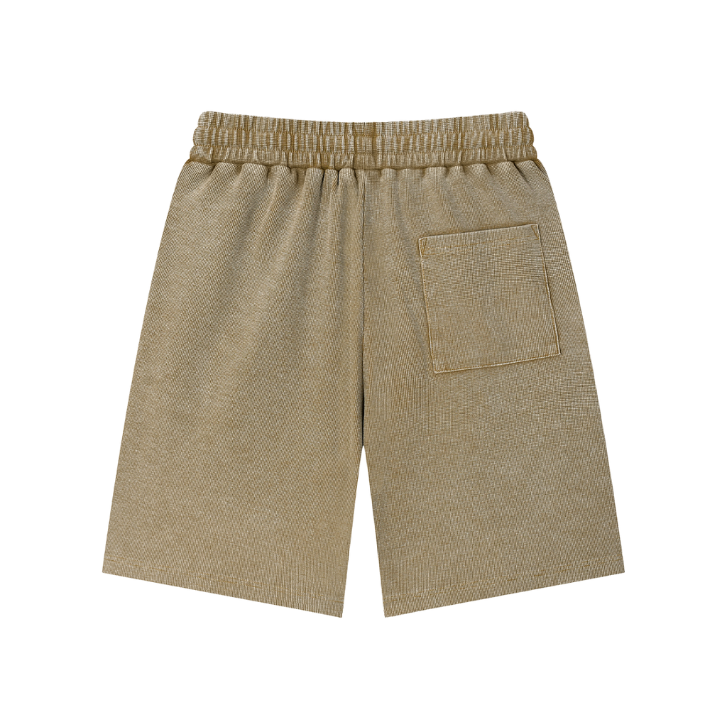 The Waffle Washed Knit Shorts