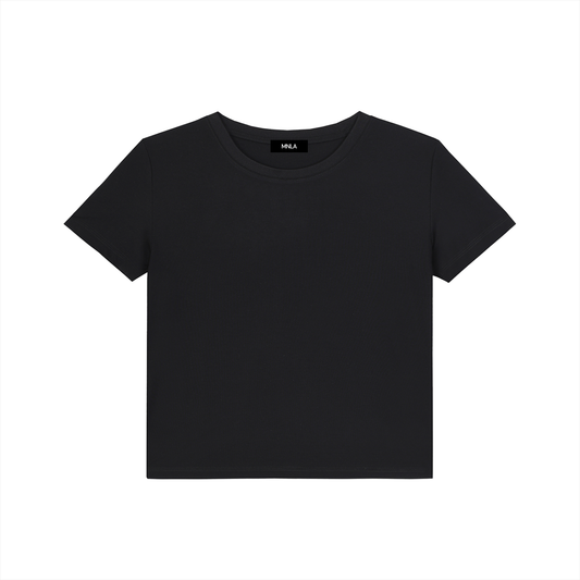 Essential Tee — Mulberry Silk Blend