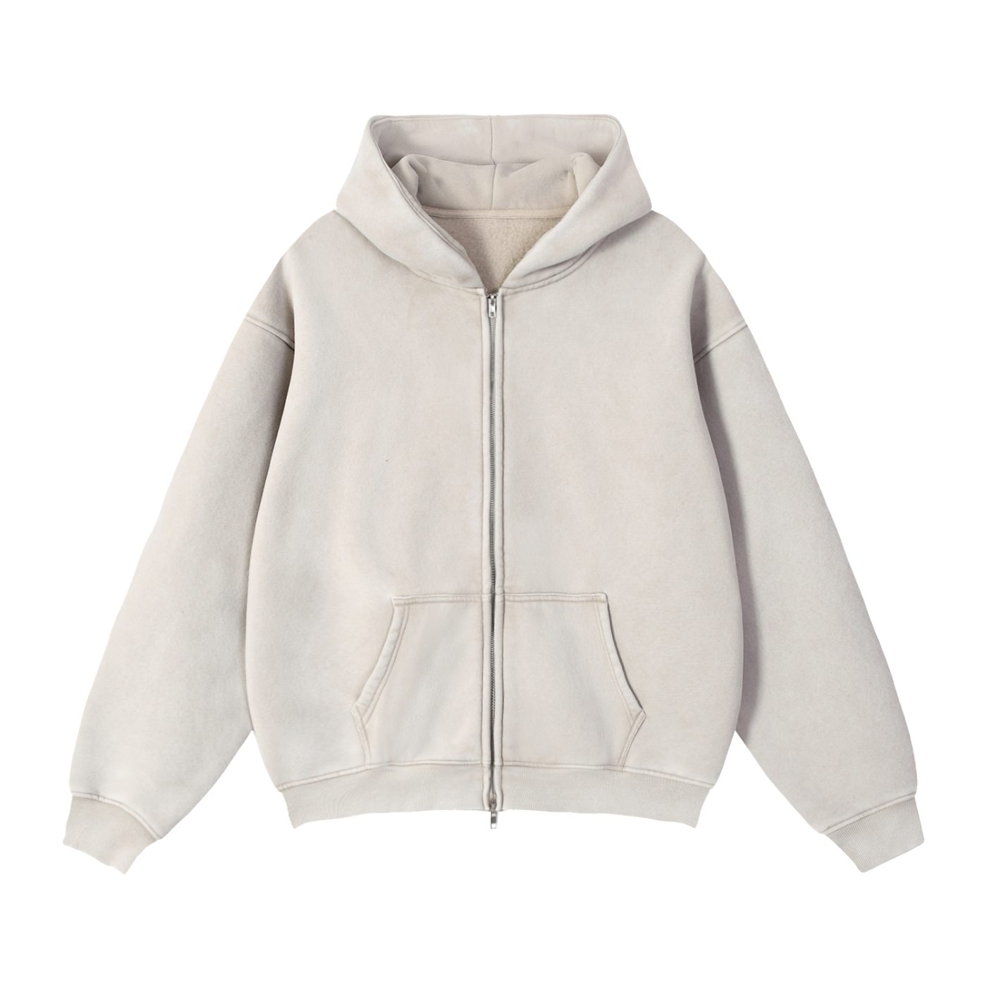 The Essential Boxy Zip Hoodie