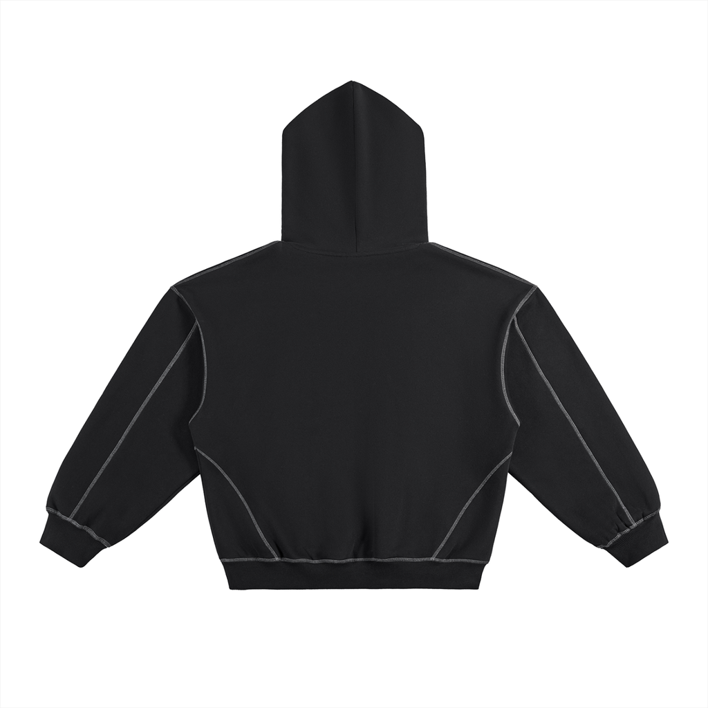 The Essential Contrast Stitch Hoodie