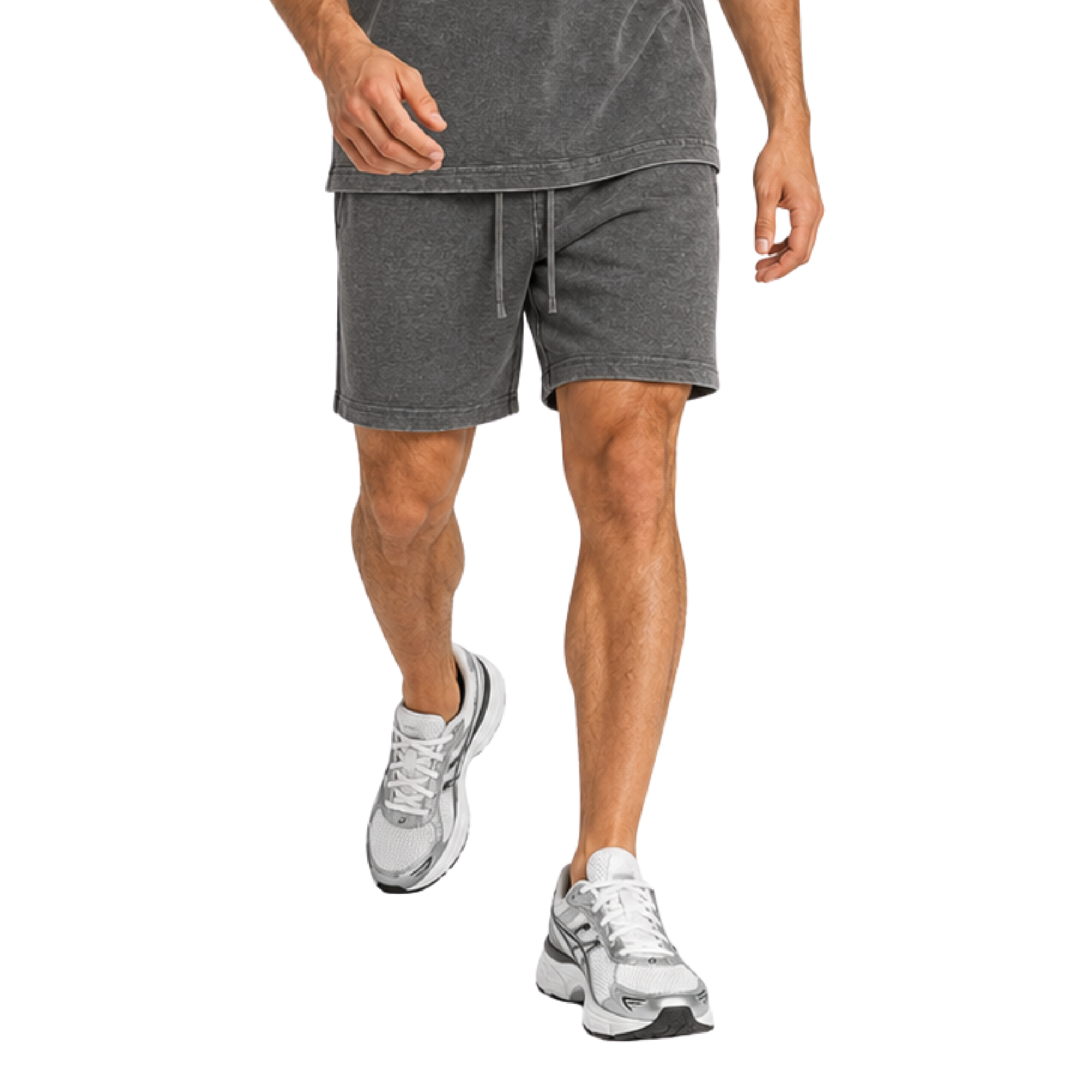 The Waffle Washed Knit Shorts