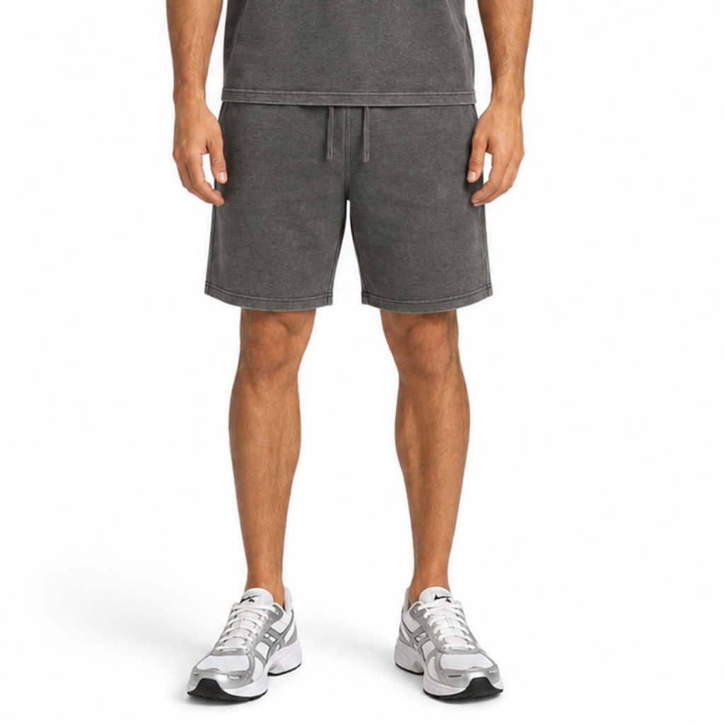 The Waffle Washed Knit Shorts