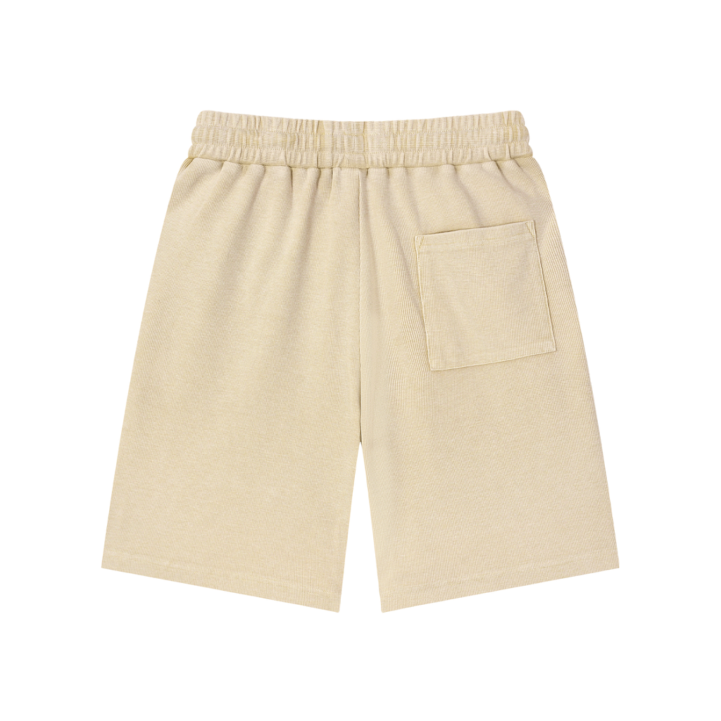 The Waffle Washed Knit Shorts