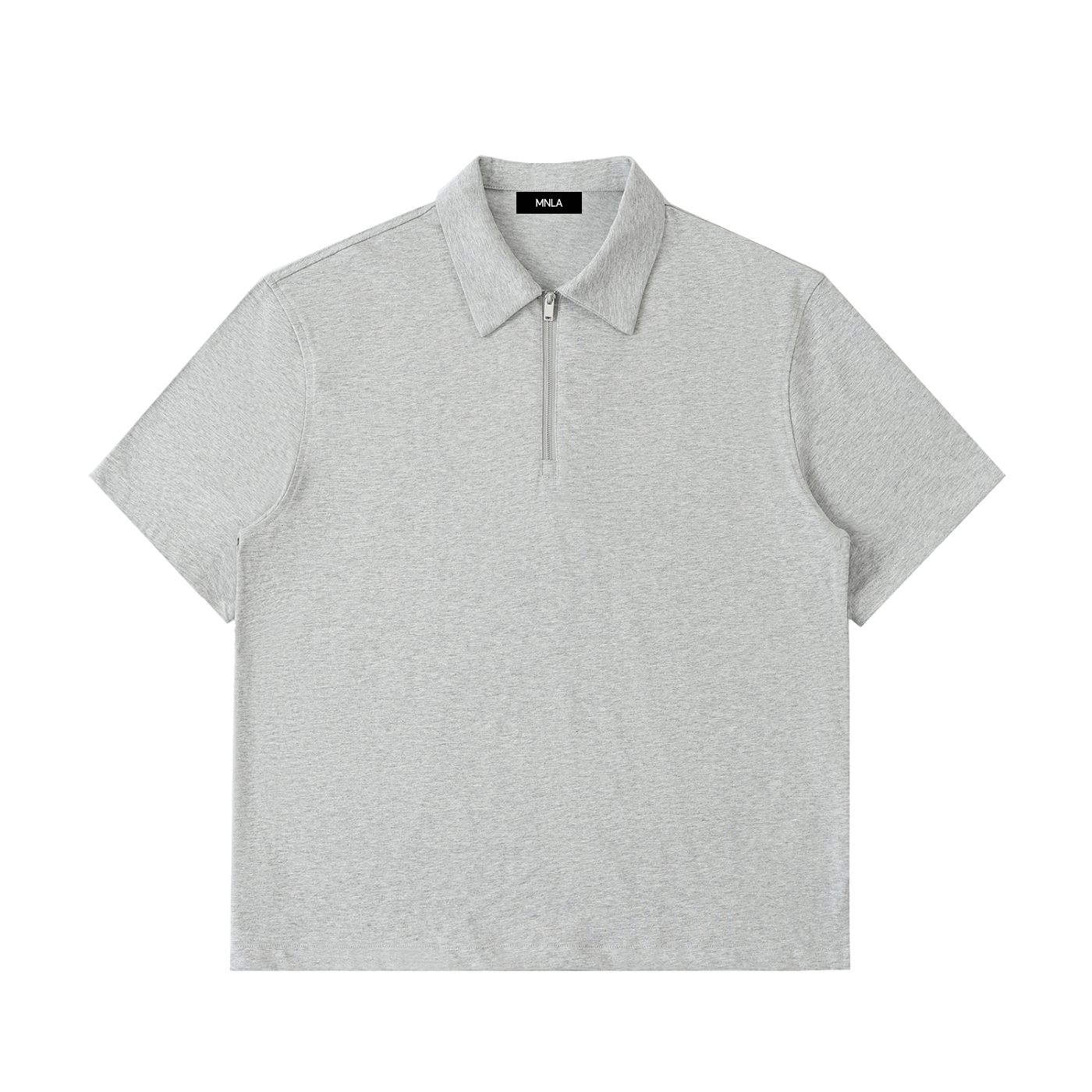 Axis Polo — Half-Zip Cotton