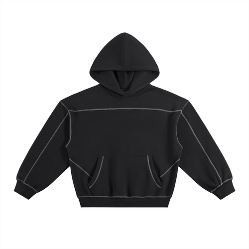 The Essential Contrast Stitch Hoodie