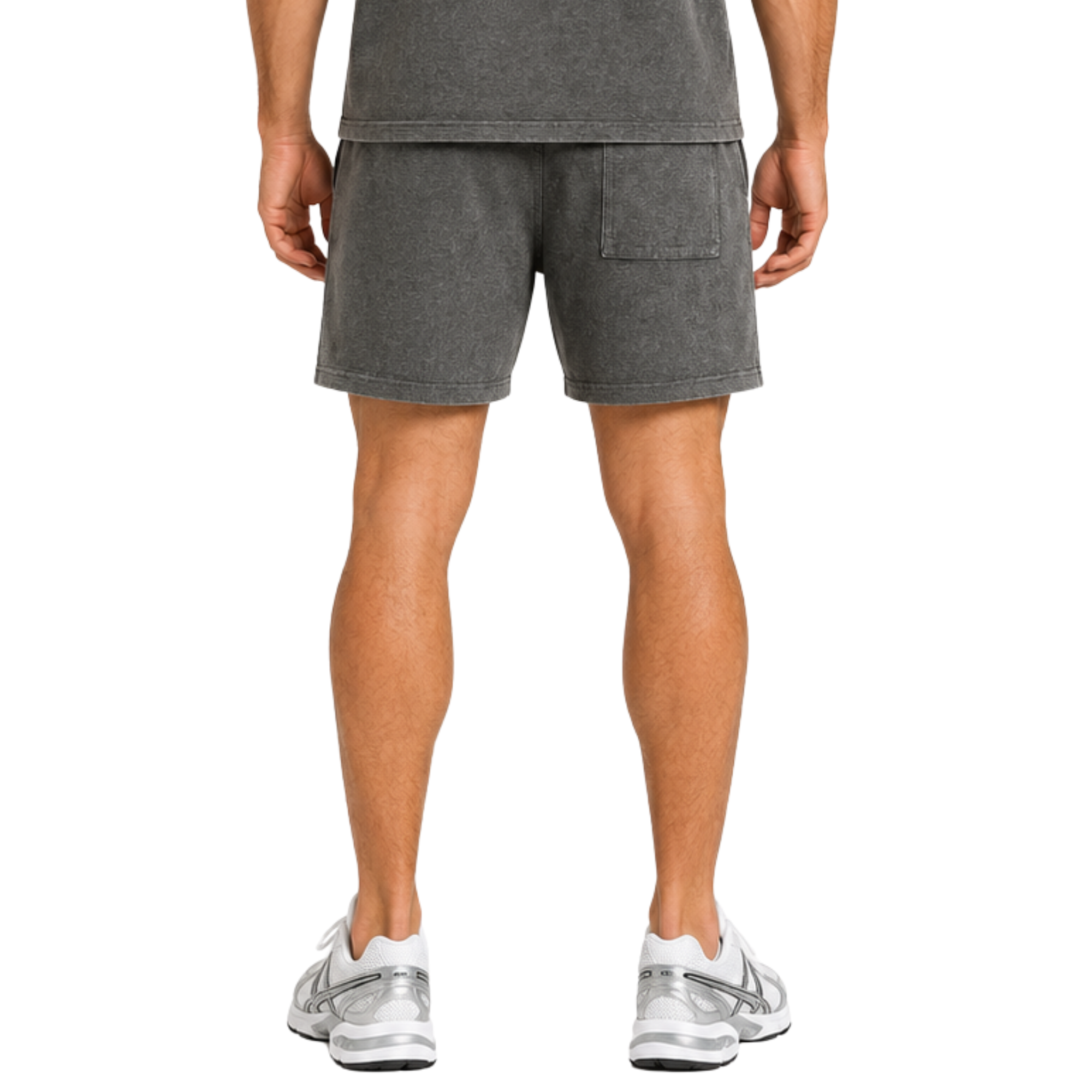 The Waffle Washed Knit Shorts