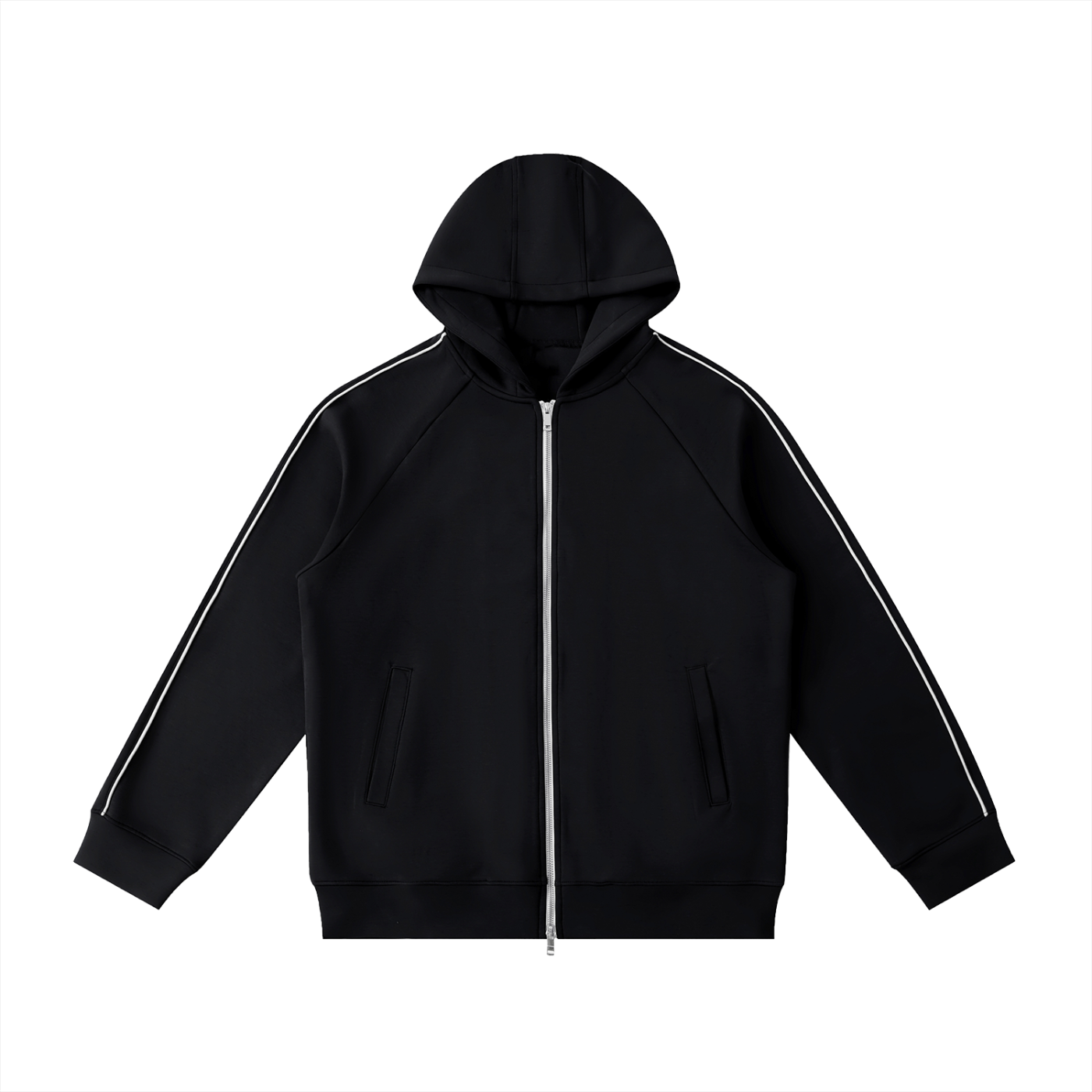 The Raglan Zip Hoodie