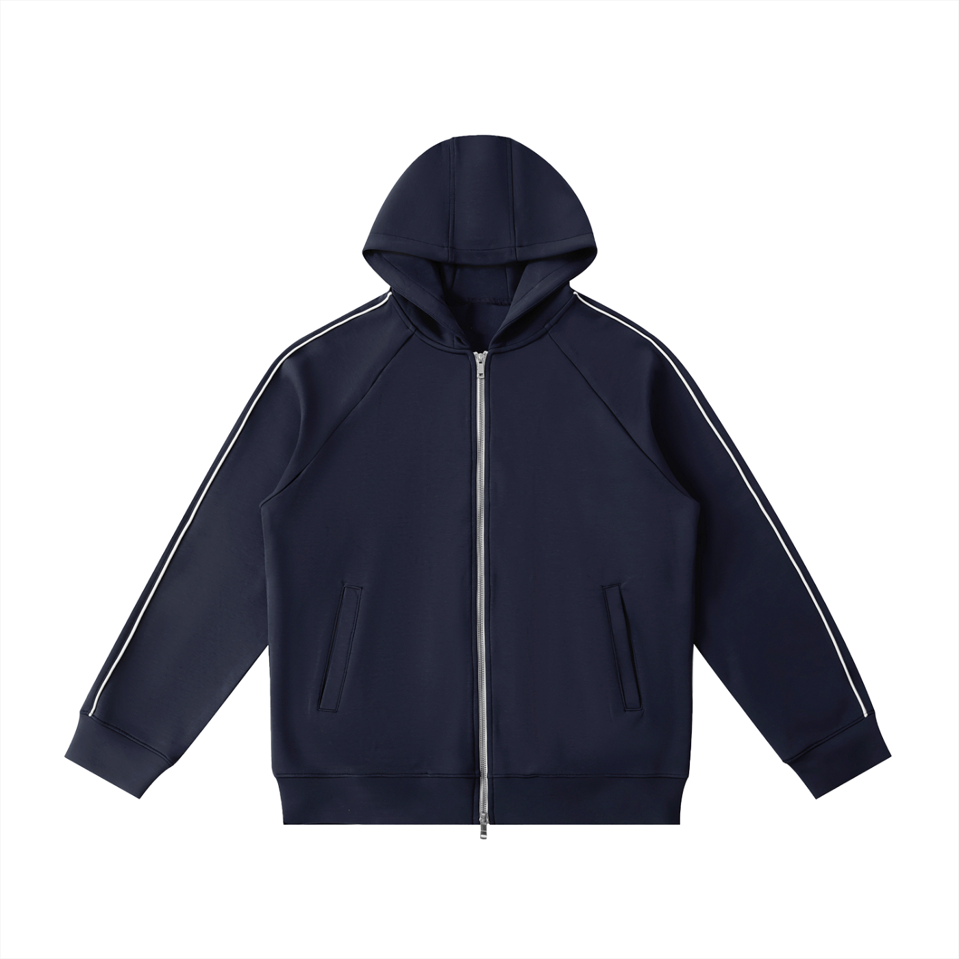 The Raglan Zip Hoodie