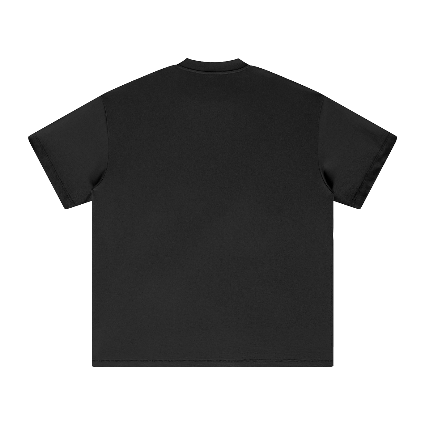 Core Tee Black — Heavyweight Cotton