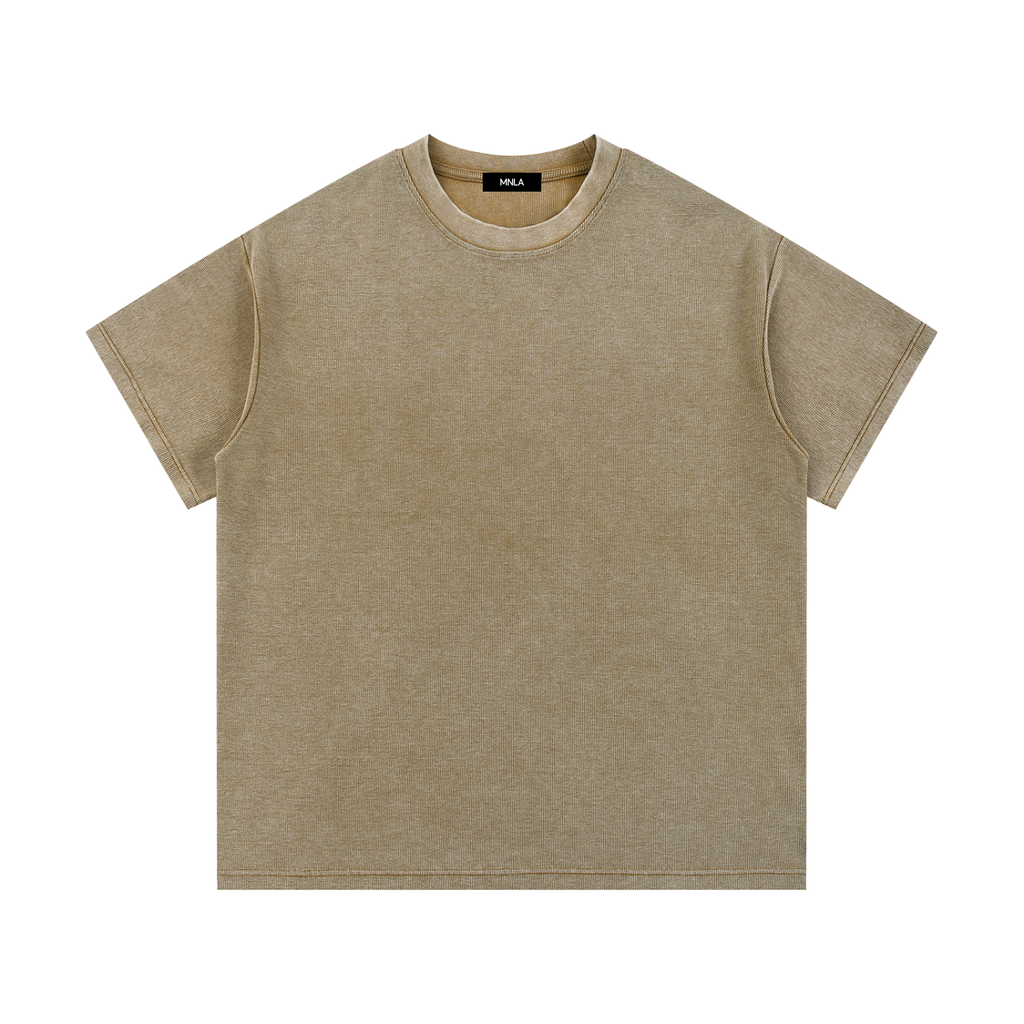 The Waffle Washed Knit T-Shirt