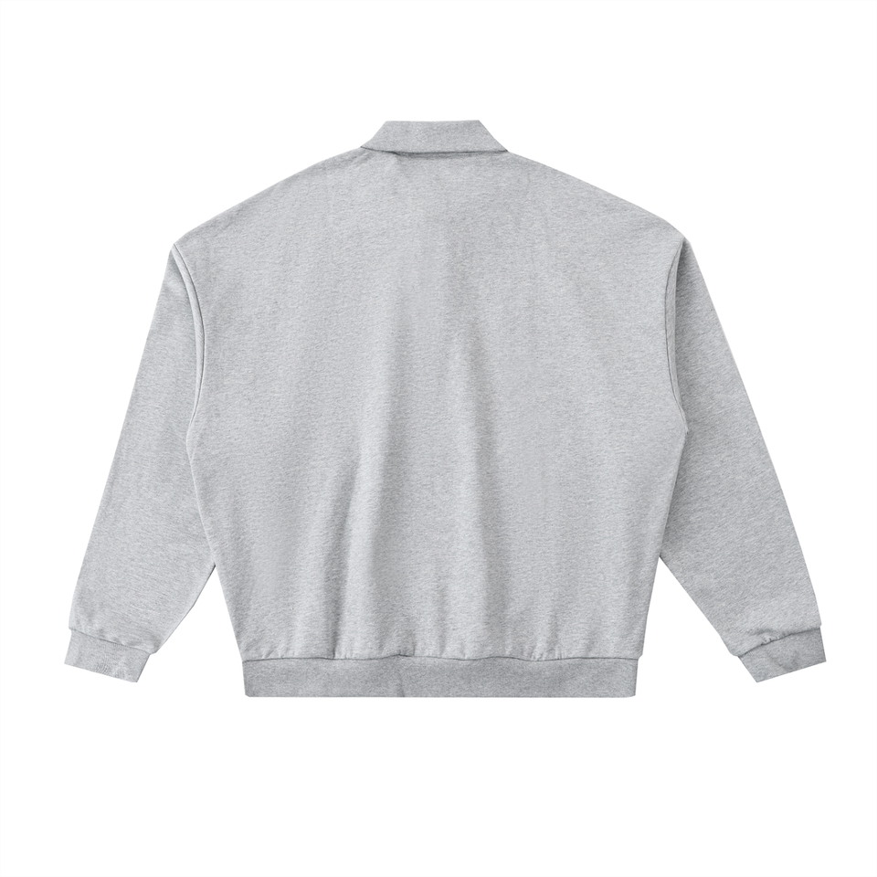 Form Polo Sweatshirt — Heavyweight Fleece