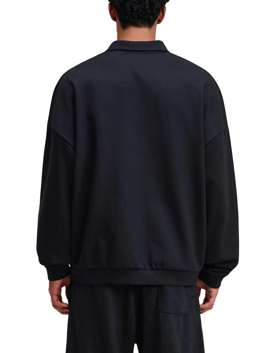 Align Polo Sweatshirt — Heavyweight Fleece