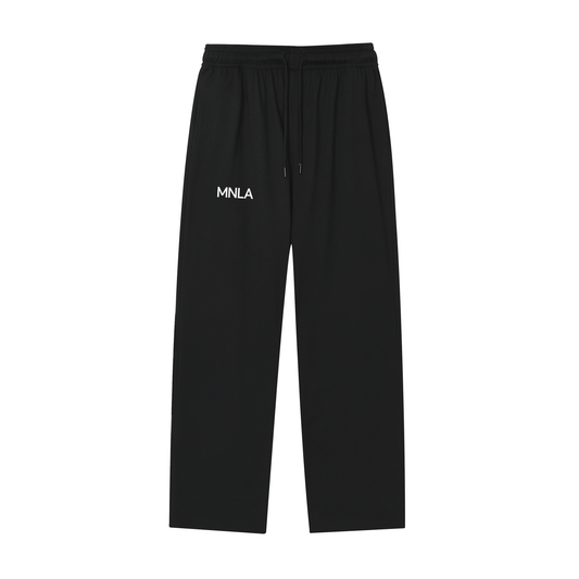Performance Comfort Joggers — Mesh-Lined Black