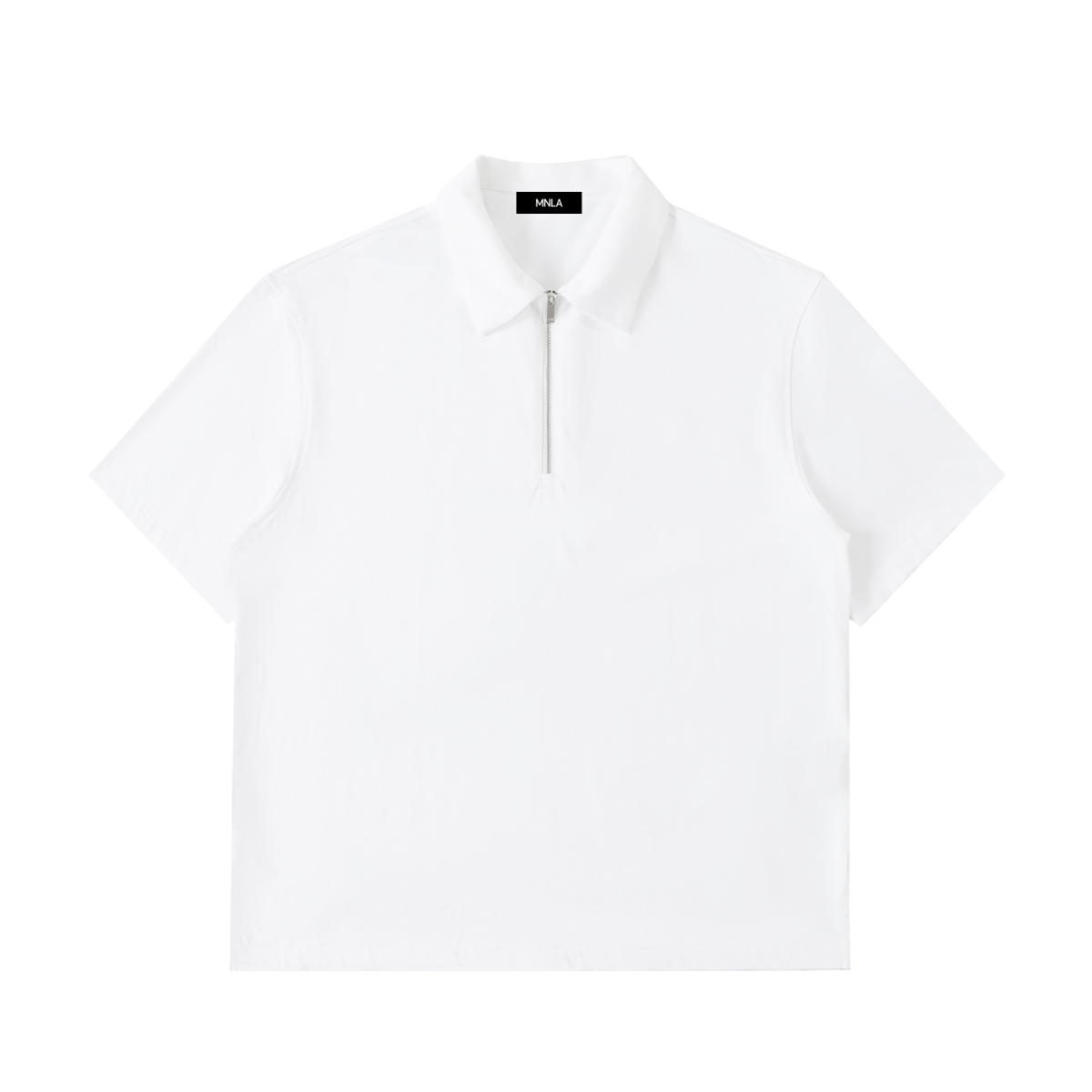 Axis Polo | MNLA Half-Zip Cotton Polo Shirt for Men