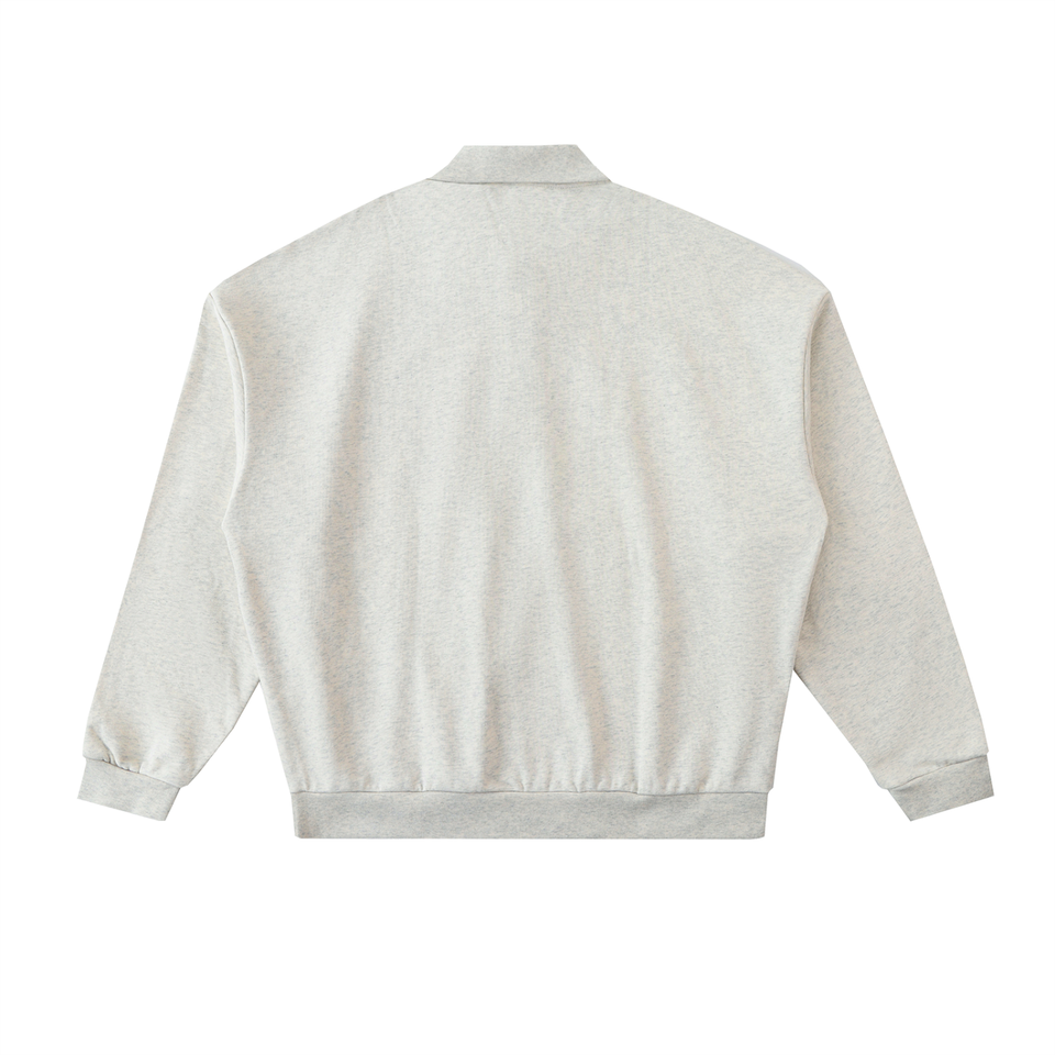 Form Polo Sweatshirt — Heavyweight Fleece