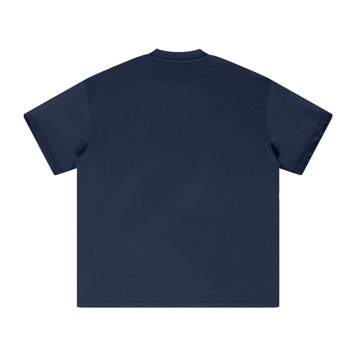 Core Tee Navy — Heavyweight Cotton