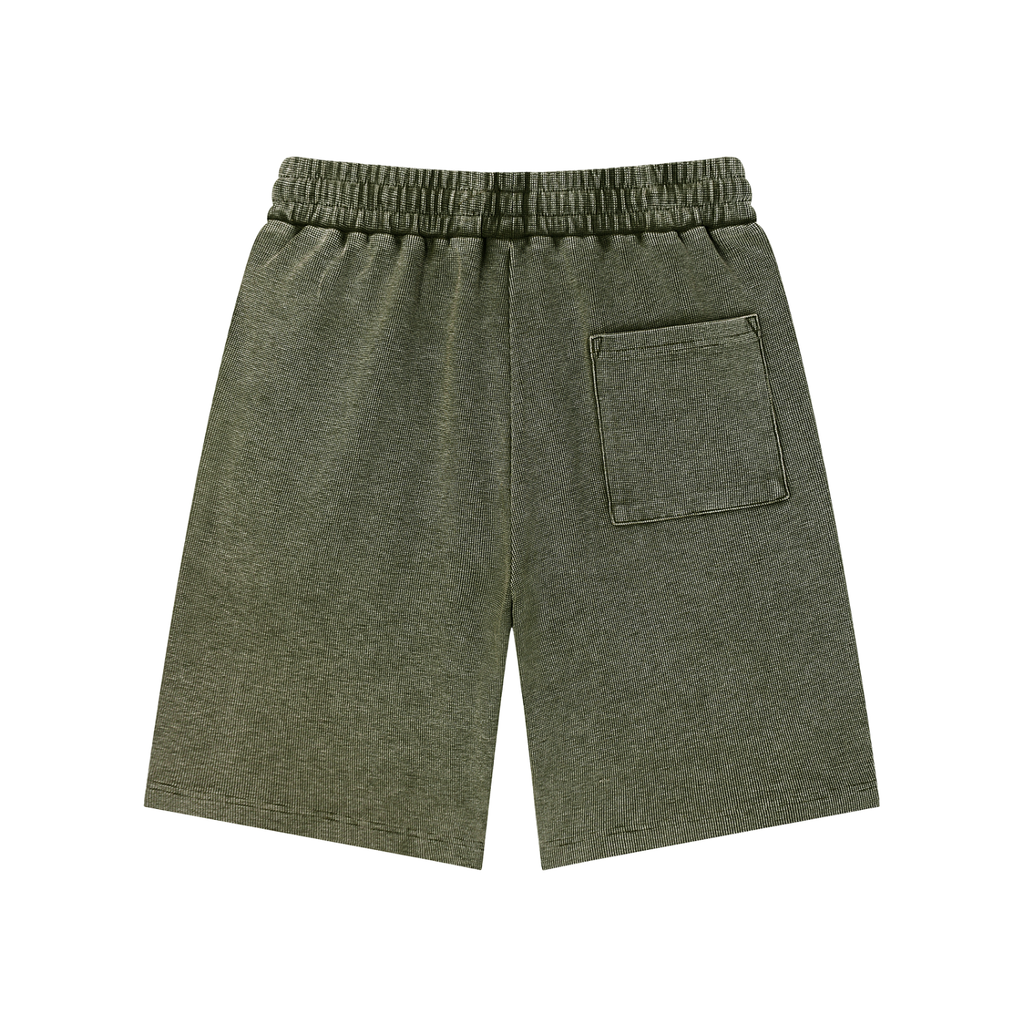 The Waffle Washed Knit Shorts