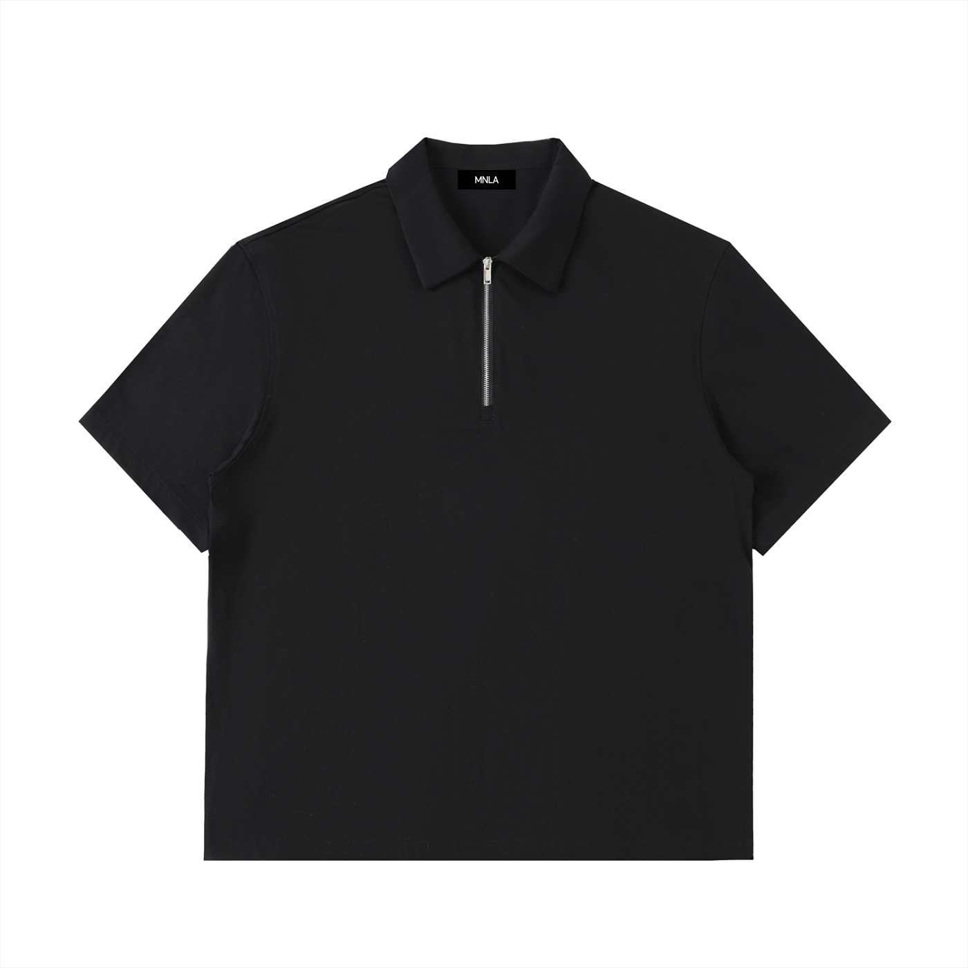 Axis Polo — Half-Zip Cotton