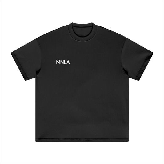 Core Tee Black — Heavyweight Cotton - MNLA