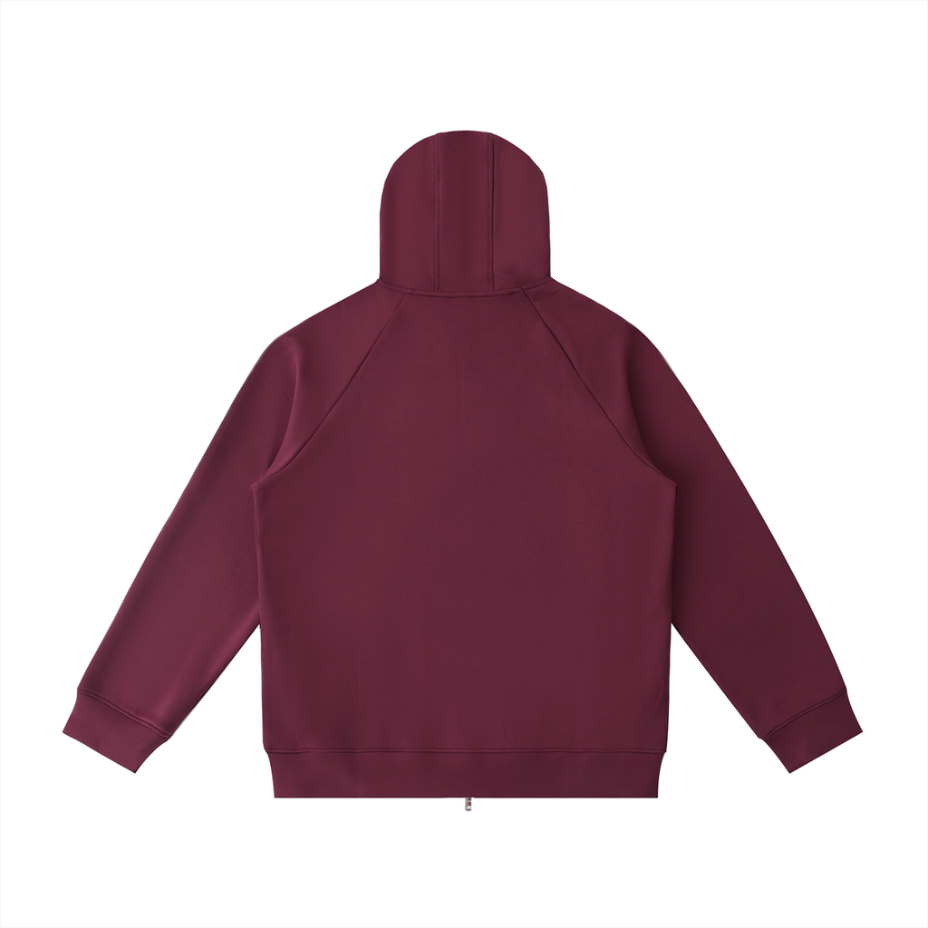 The Raglan Zip Hoodie