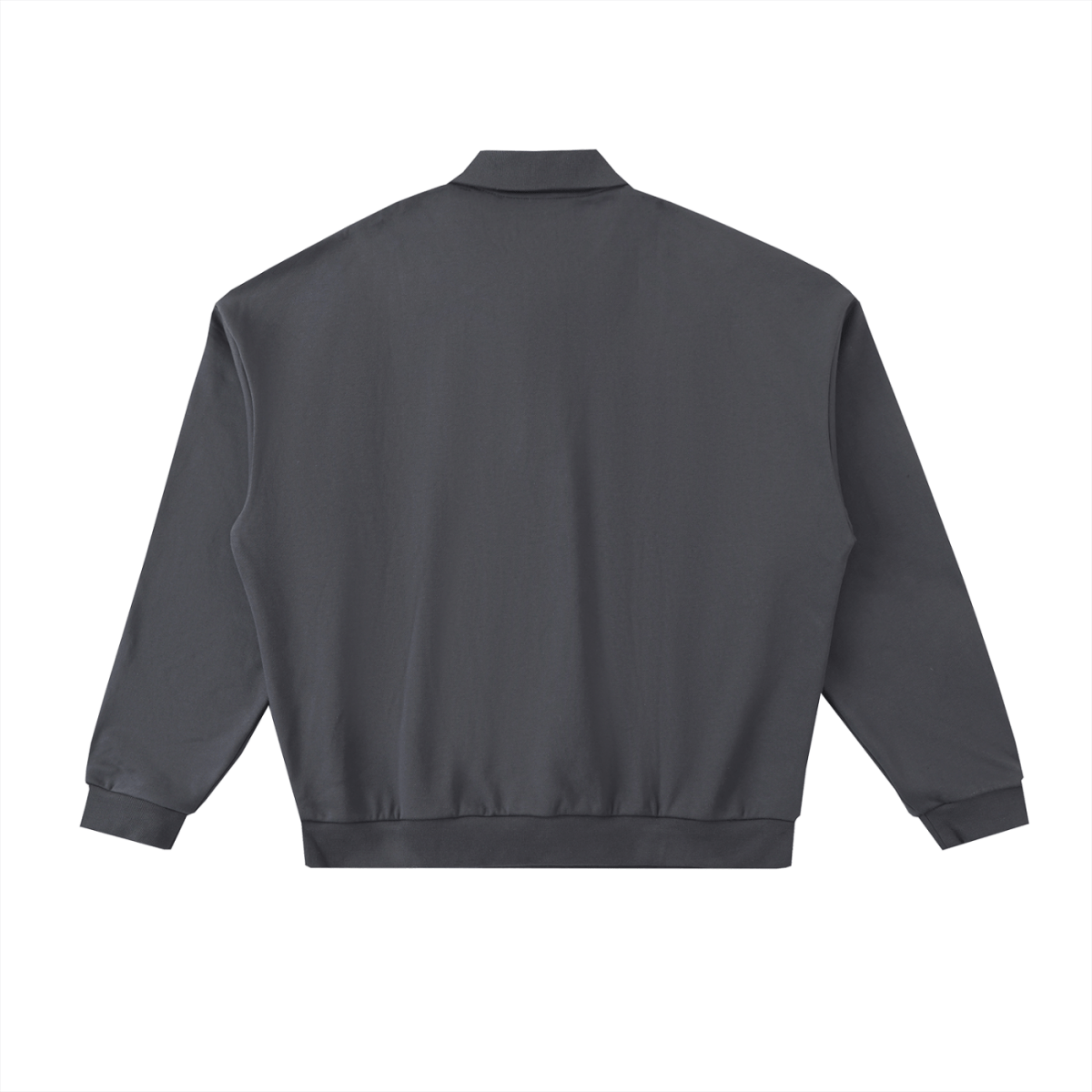 Form Polo Sweatshirt — Heavyweight Fleece - MNLA