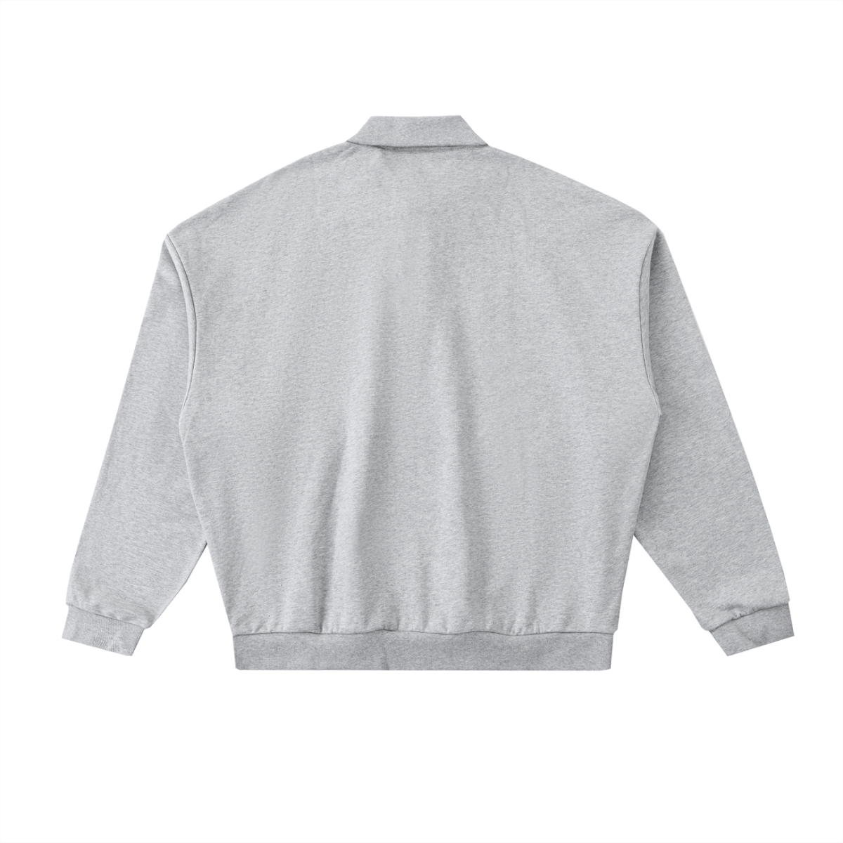 Form Polo Sweatshirt — Heavyweight Fleece - MNLA