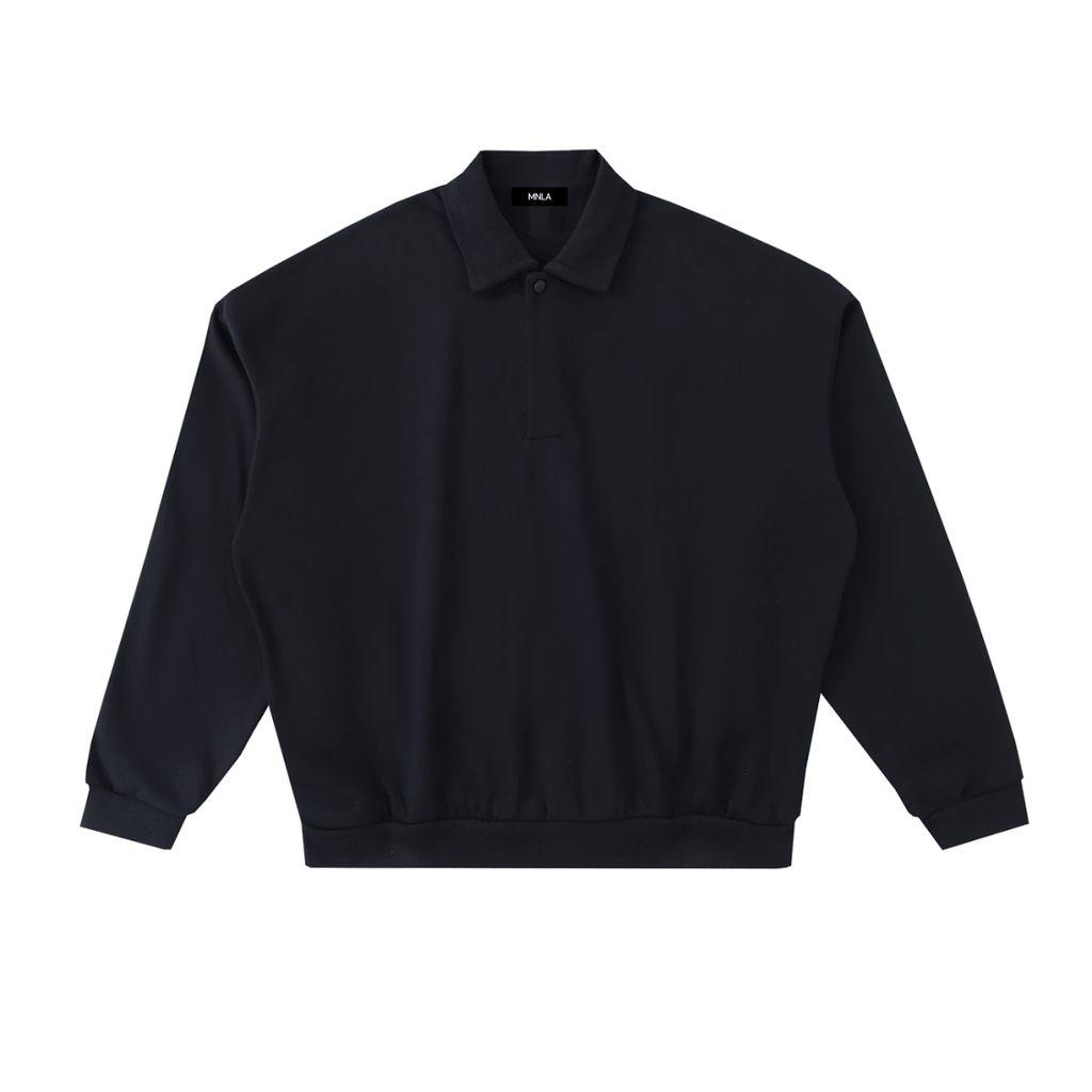 Align Polo Sweatshirt — Heavyweight Fleece