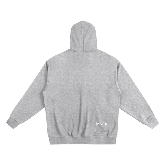 Framework Zip Hoodie Light Grey — 400 GSM Heavyweight - MNLA