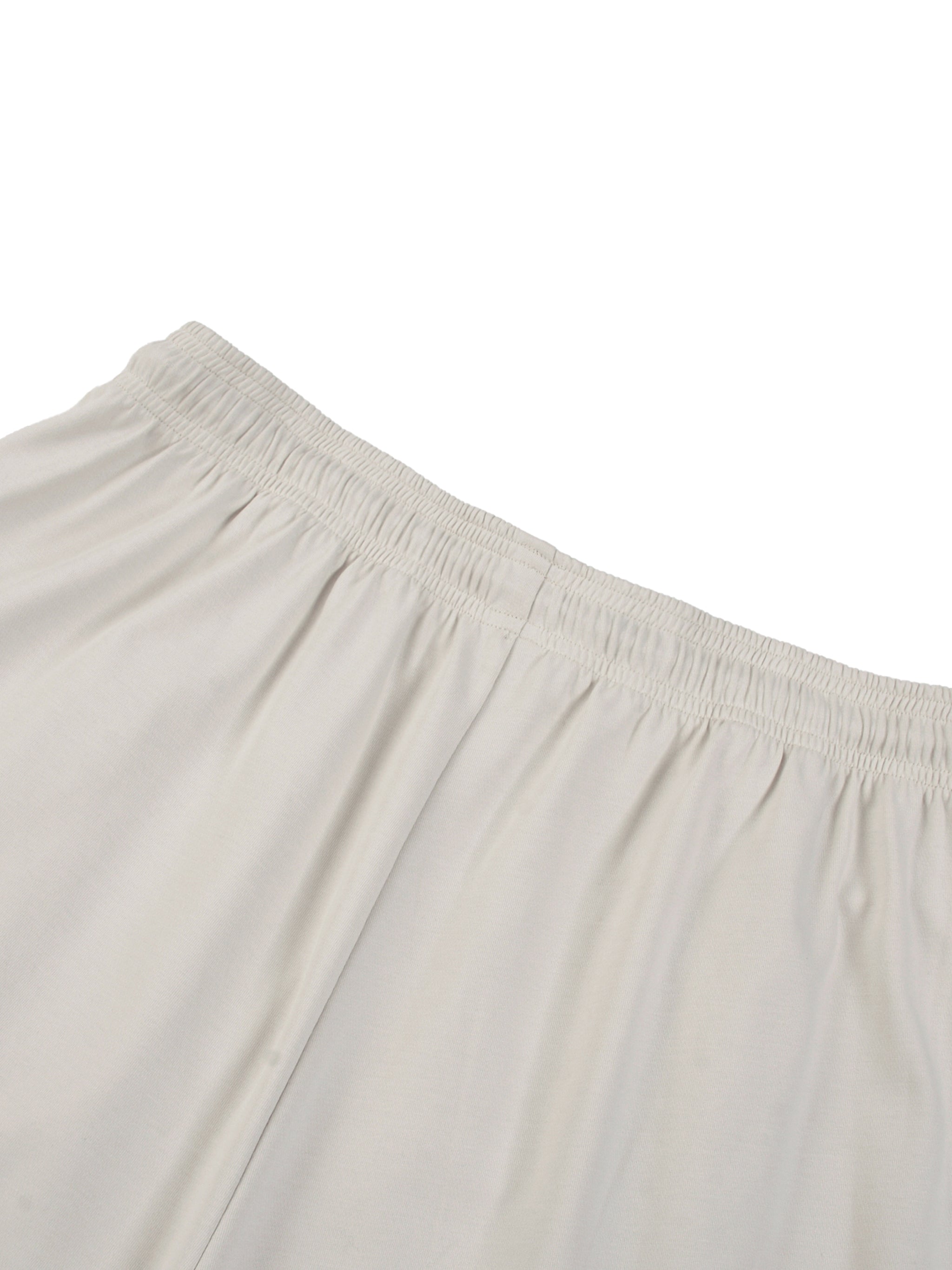 Performance Comfort Joggers — Mesh-Lined Off White