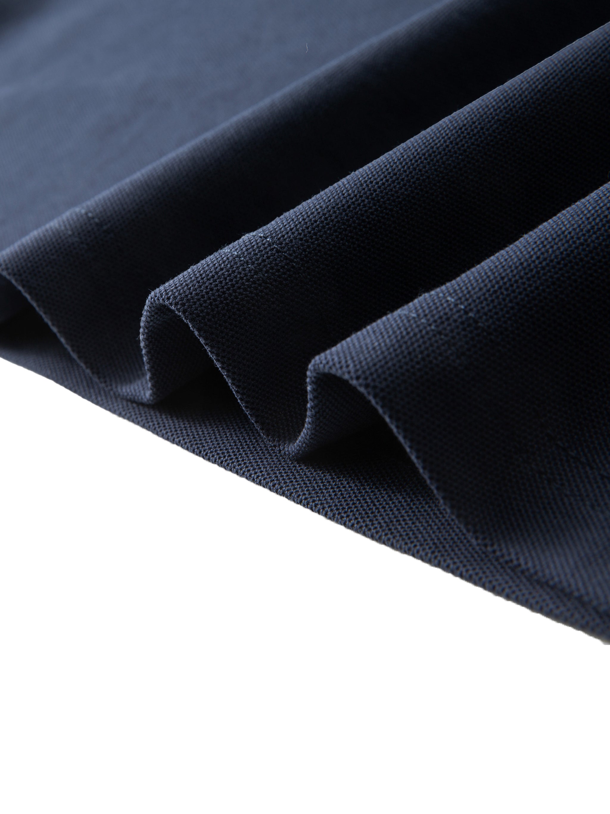 Edge Polo – Navy with White Contrast Collar