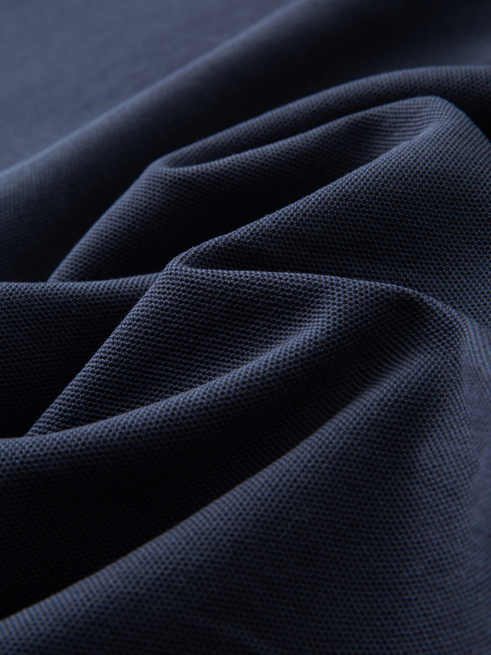 Edge Polo – Navy with White Contrast Collar