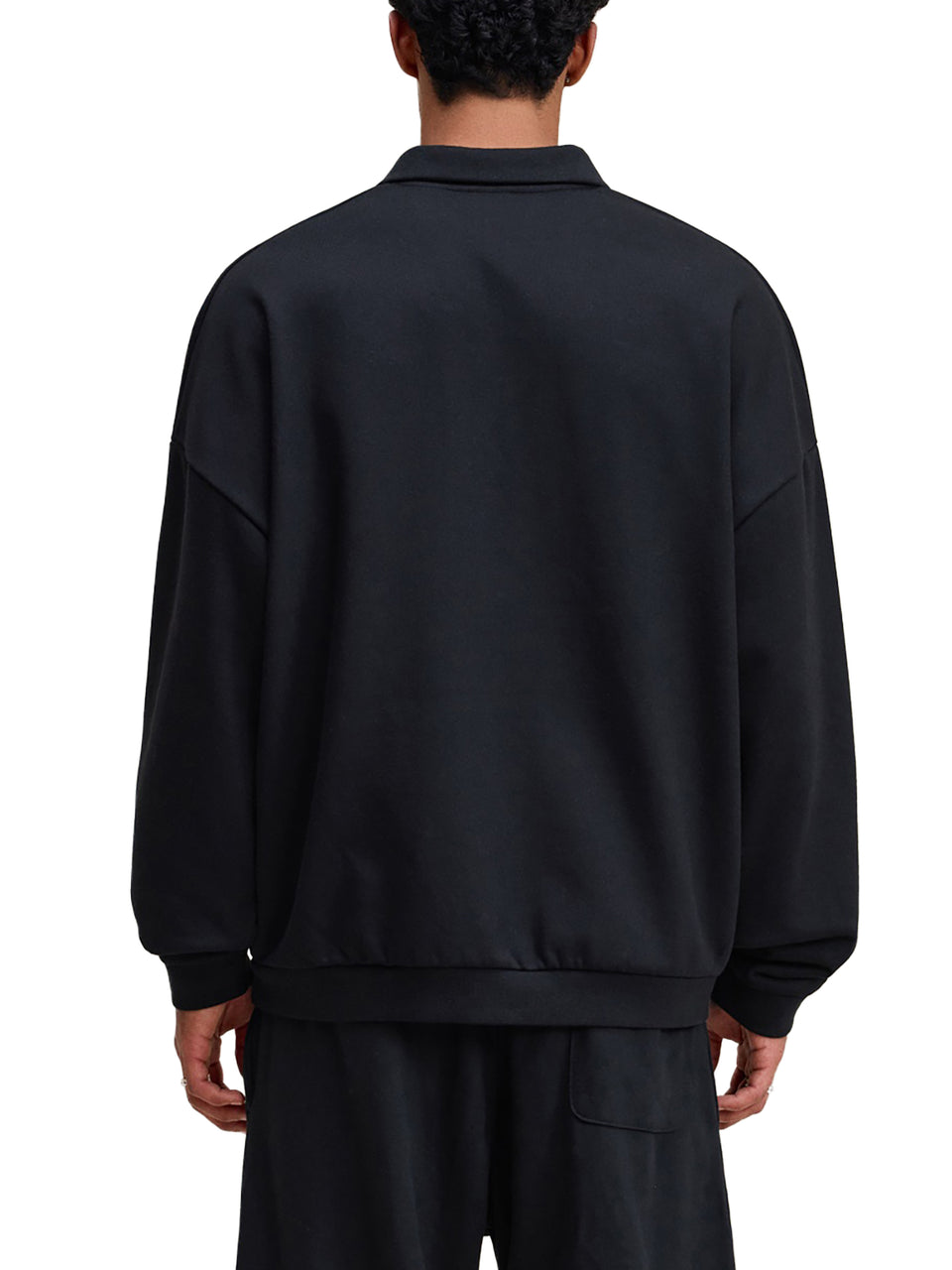 Form Polo Sweatshirt — Heavyweight Fleece