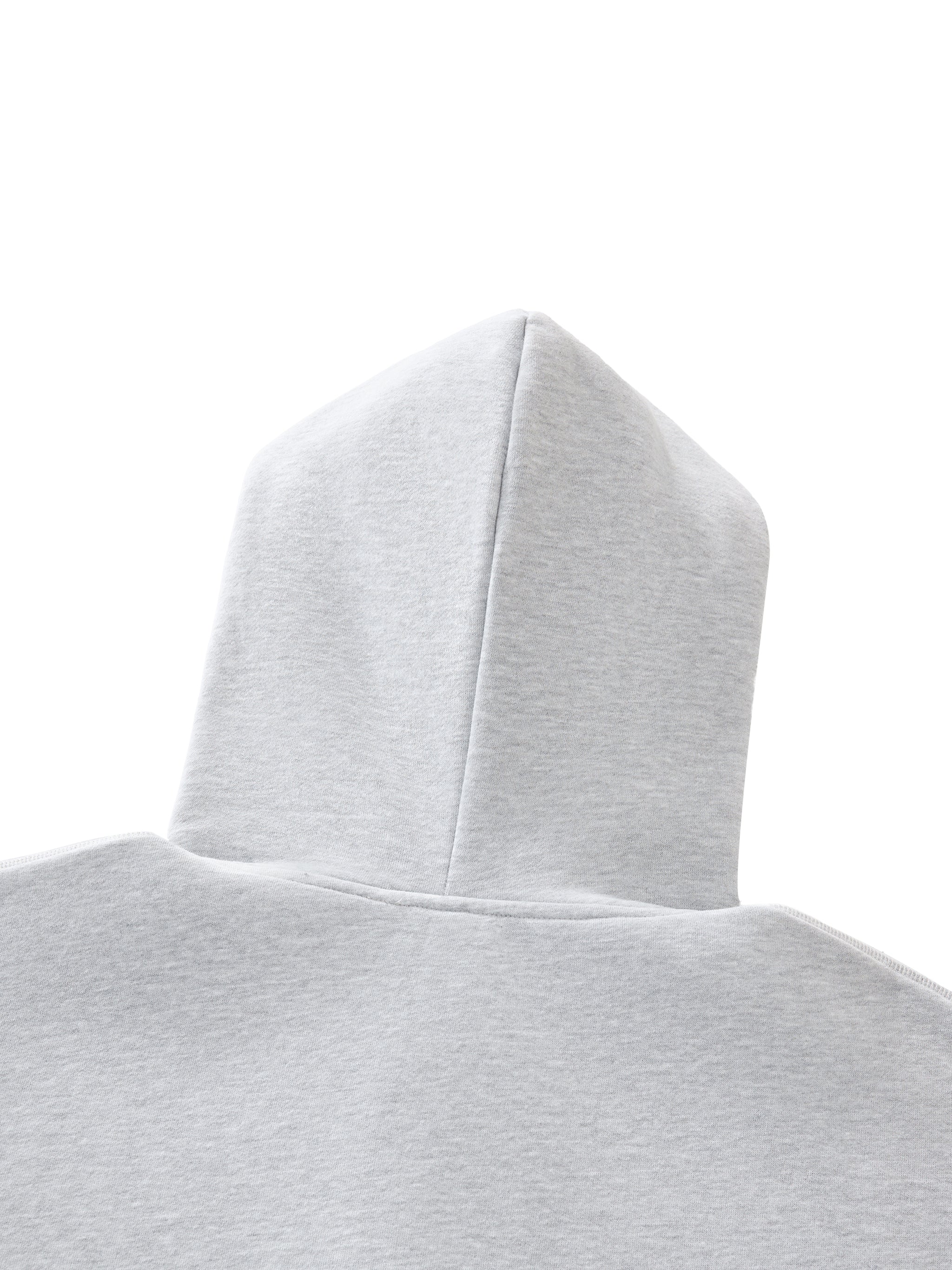 The Essential Contrast Stitch Zip Hoodie