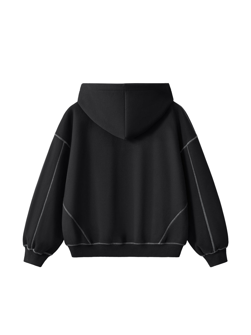 The Essential Contrast Stitch Hoodie