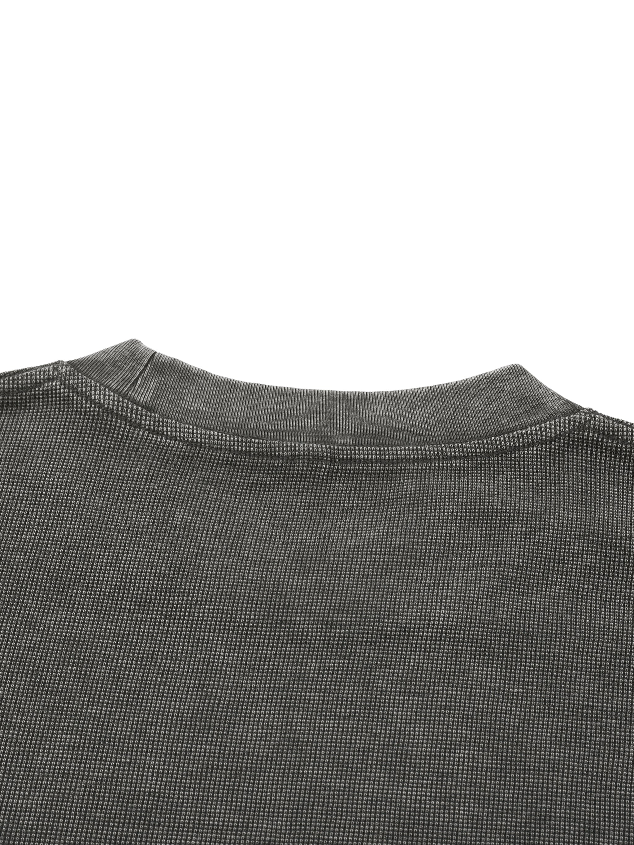The Waffle Washed Knit T-Shirt